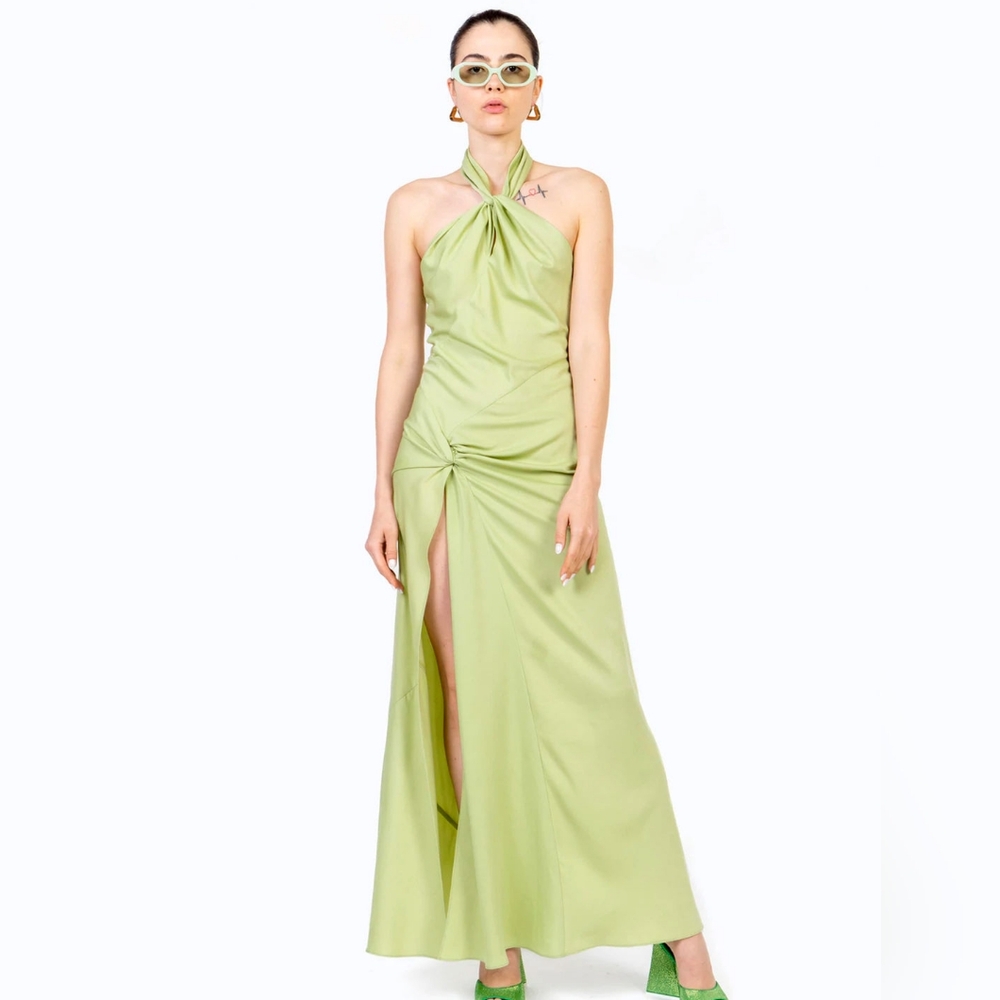 RONNY KOBORONNY KOBO SELINA DRESS IN SAGE